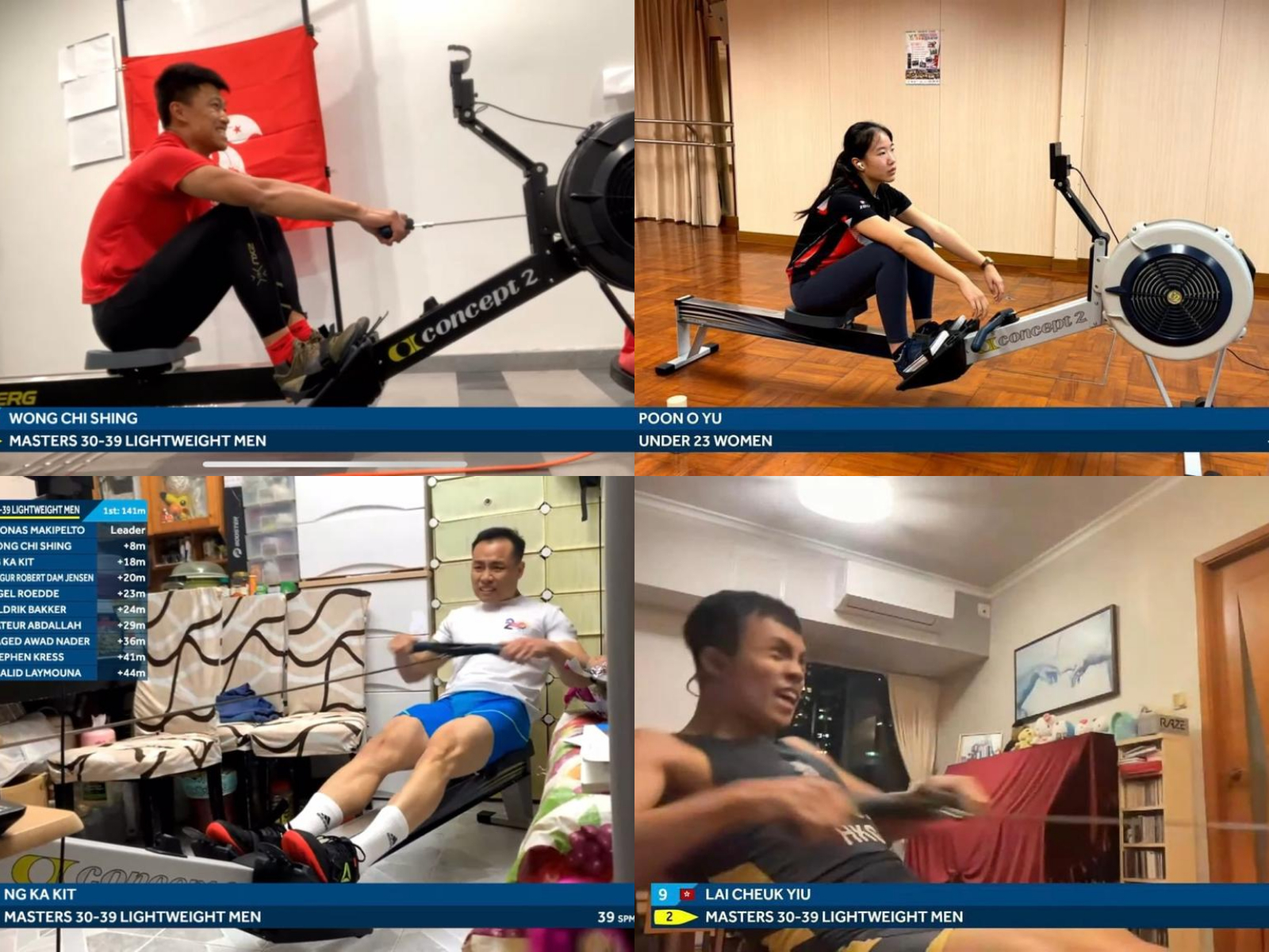 Hong Kong Rowing Athletes Shine at World Rowing Indoor Championships Hong Kong China Rowing Association